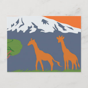 Kilimanjaro Vykort