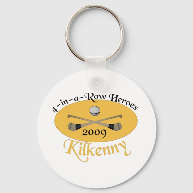 Kilkenny 4-i-a-Row minnesstund Nyckelring (Framsida)
