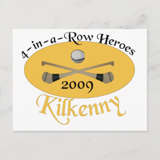 Kilkenny 4-i-a-Row minnesstund Vykort