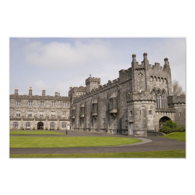 Kilkenny Castle, County Kilkenny, Irland. Fototryck (Framsidan)