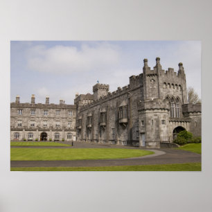 Kilkenny Castle, County Kilkenny, Irland. Poster