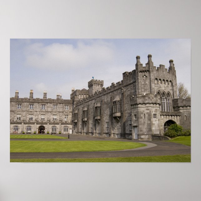 Kilkenny Castle, County Kilkenny, Irland. Poster (Framsidan)