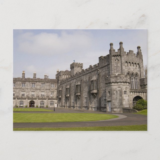 Kilkenny Castle, County Kilkenny, Irland. Vykort (Framsida)