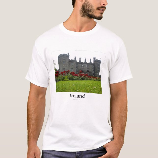 Kilkenny Castle, Ireland Tee Shirt (Framsida)