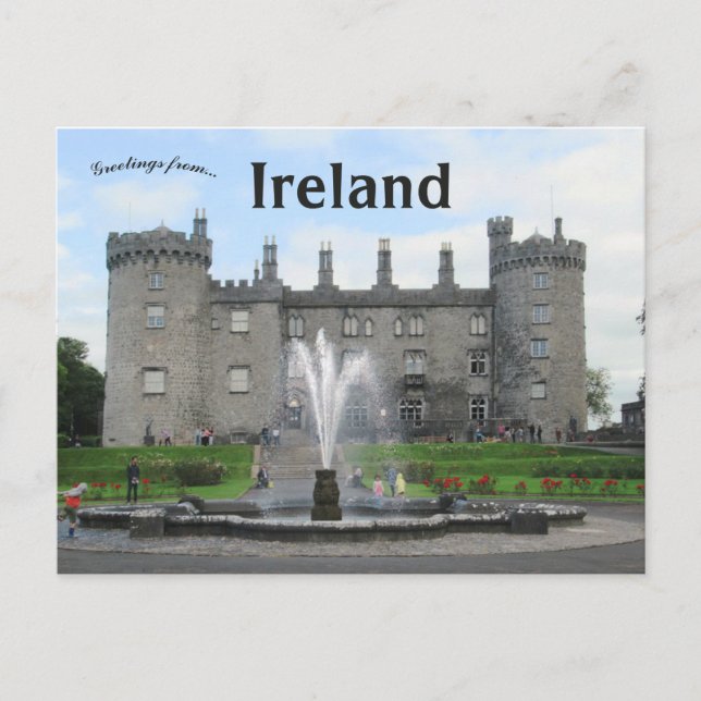 Kilkenny Castle Ireland Vykort (Framsida)