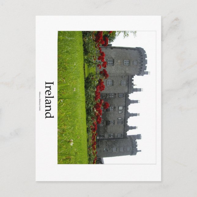 Kilkenny Castle, Irland Vykort (Framsida)