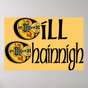 Kilkenny (gaeliska) Poster Skriv ut