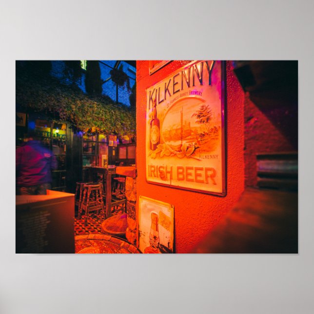 Kilkenny Irish Beer Poster (Framsidan)