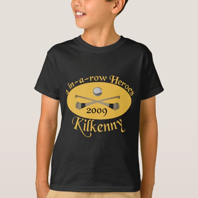 Kilkenny jubileums- kulör skjorta t shirt (Framsida)
