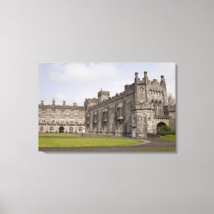 Kilkenny slott, County Kilkenny, Irland. Canvastryck