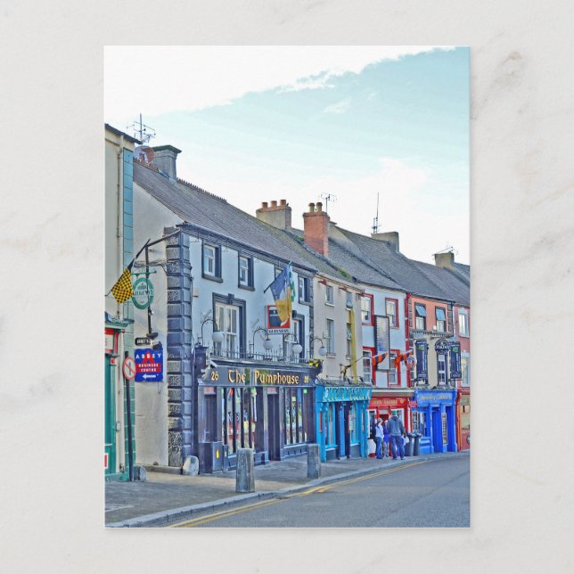 Kilkenny Street Tom Wurl Vykort (Framsida)