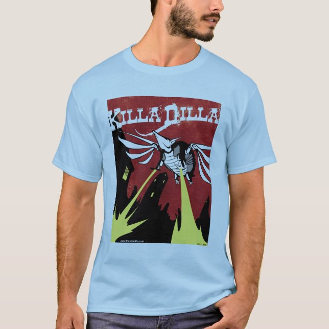 Killa Dilla LazerBeam T-tröja Tee Shirt (Framsida)