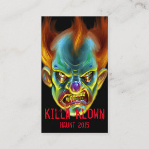 Killa Klown Affärskort Visitkort