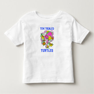 Killade sköldpaddor för tecknad tio t shirt