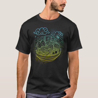 Killar av japansk mat anime t shirt