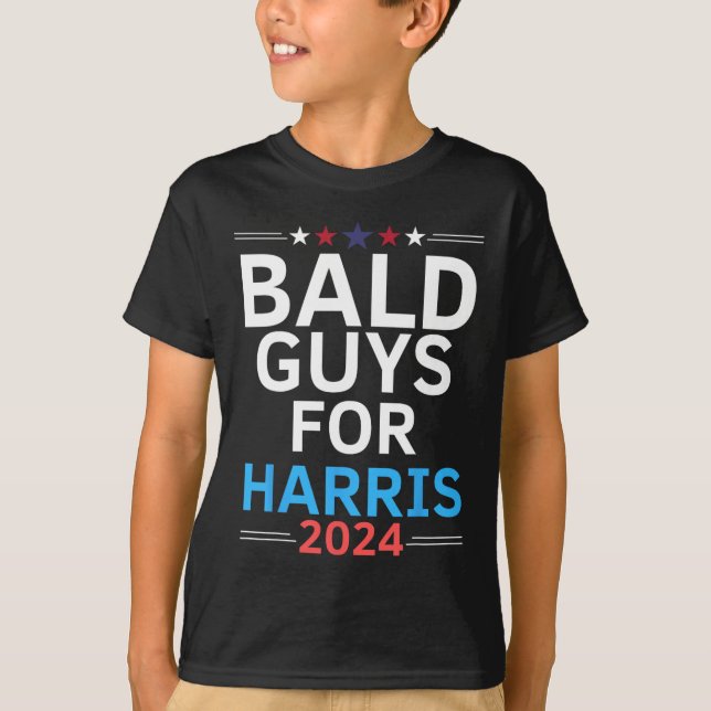 Killar For Kamala Harris 2024 - Kamala Harris 2024 T Shirt (Framsida)
