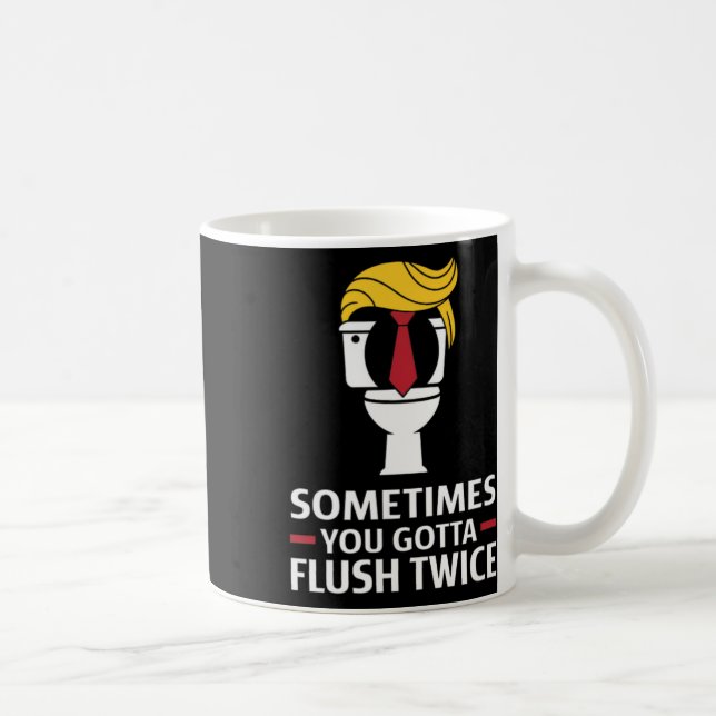 Killar ibland måste man spola två gånger Rolig des Kaffemugg (Höger)