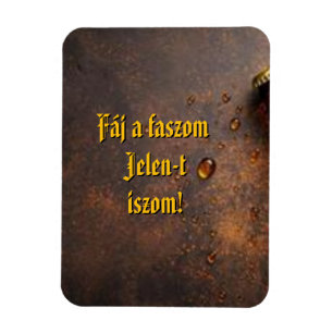Killar min kuk Jag dricker Jelen! kylmagnet Magnet