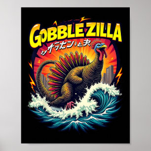 Killar Pojkar Rolig Thanksgiving Golkar Poster