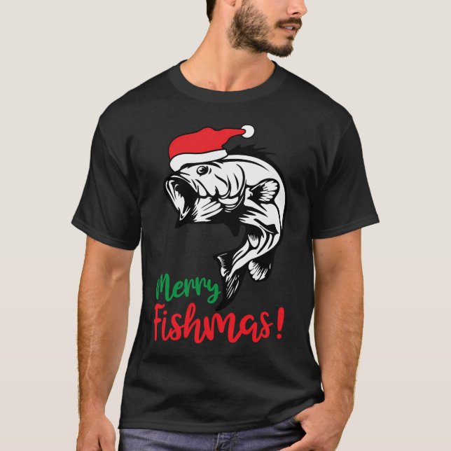 Killar pojkar... Storleken spelar roll - Fiske  T Shirt (Framsida)
