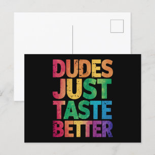 Killarna Smakar Bättre När De Är Stressade Hbtq St Vykort
