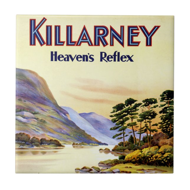 Killarney ~ Heaven's Reflex Kakelplatta (Framsidan)