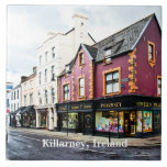 Killarney, Ireland street view Kakelplatta<br><div class="desc">Killarney,  Ireland cityscape photograph (labeled)</div>