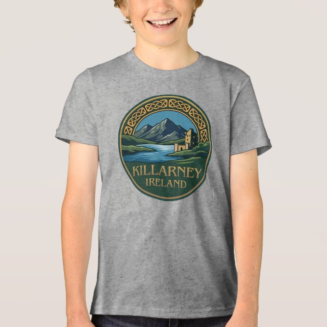 Killarney Ireland T Shirt (Framsida)