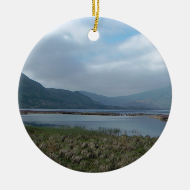 Killarney Irland Julgransprydnad Keramik (Framsidan)