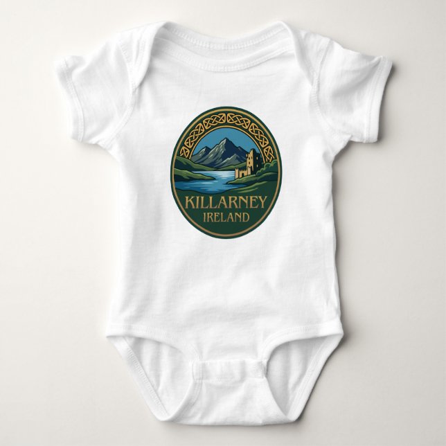 Killarney Irland T Shirt (Framsida)