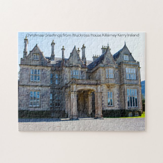 Killarney Muckross House. Kerry Ireland. Jigsåg Pu Pussel (Horisontell)