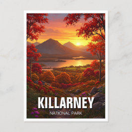 Killarney National Park Ireland Travel Vykort