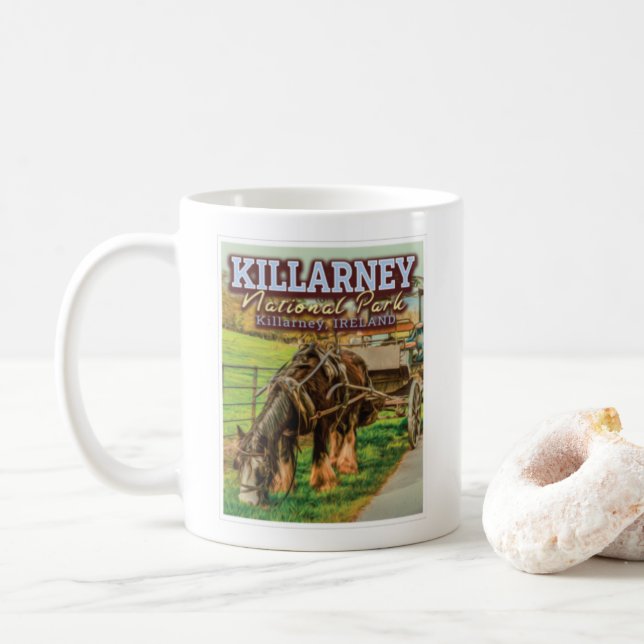 KILLARNEY NATIONAL PARK - KILLARNEY IRLAND KAFFEMUGG (Med munk)