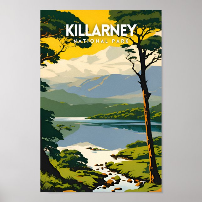 Killarney National Park Travel Poster (Framsidan)