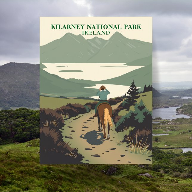 Killarney National Park  Travel Vykort (Killarney National Park postcard)