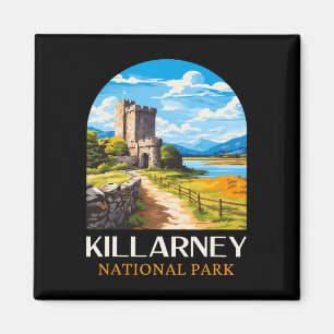 Killarney National Park Vandring Camping Utomhus T Magnet