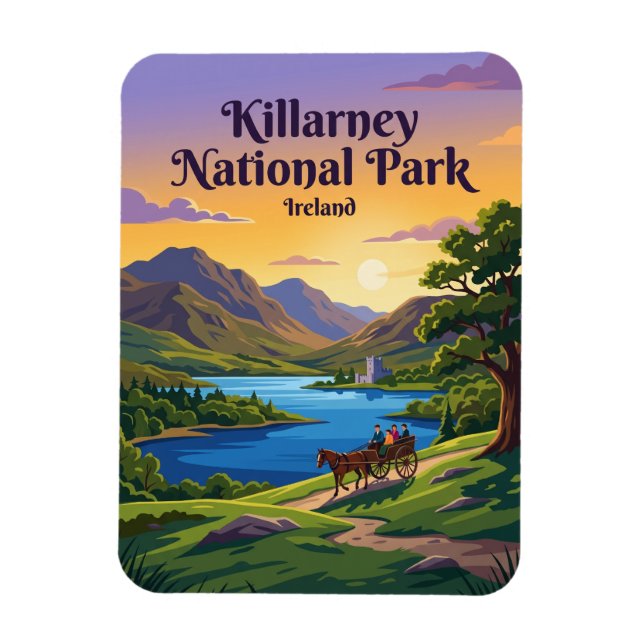 Killarney nationalpark Irland Magnet (Vertikal)