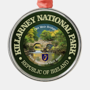 Killarney nationalpark julgransprydnad metall