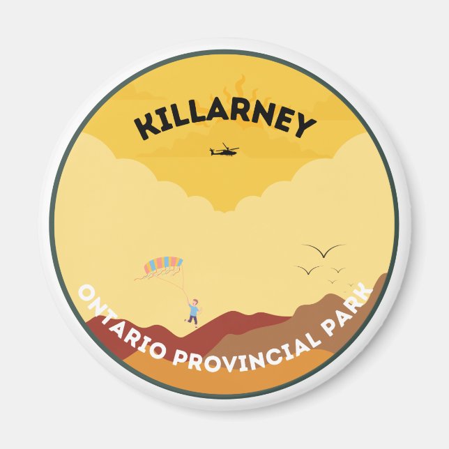 Killarney Ontario Province Park Magnet (Framsidan)