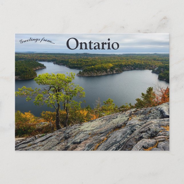 Killarney Provincial Park Ontario Vykort (Framsida)