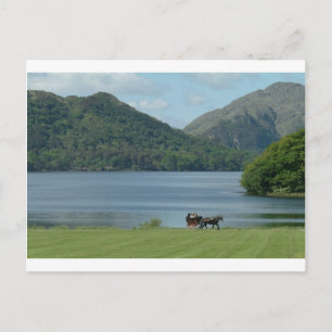 Killarney Sjöar och Jarvey Vykort