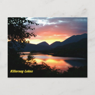 Killarney Sjöar Postcard Vykort