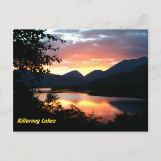 Killarney Sjöar Postcard Vykort