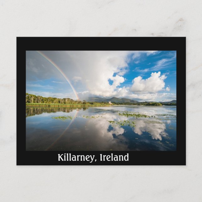Killarney, vykort för Irland (Framsida)