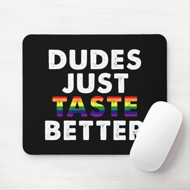 Killars bara smakar bättre Gay Pride-gåvaidé Musmatta (Med mus)