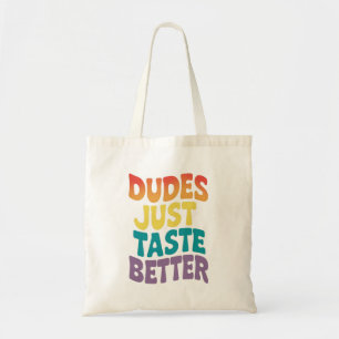 Killars bara smakar bättre Gay Pride Vintage Tygkasse