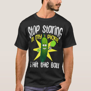 Killars Pickleball Sluta Stirra På Min Pickle Och T Shirt