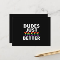 Killars smakar bara bättre Gay Pride-gåvaidé