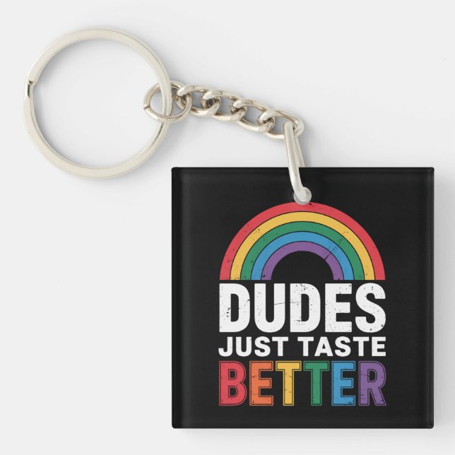 Killars Smakar Bara Bättre Roligt Gay Pride HBTQ P (Framsidan)