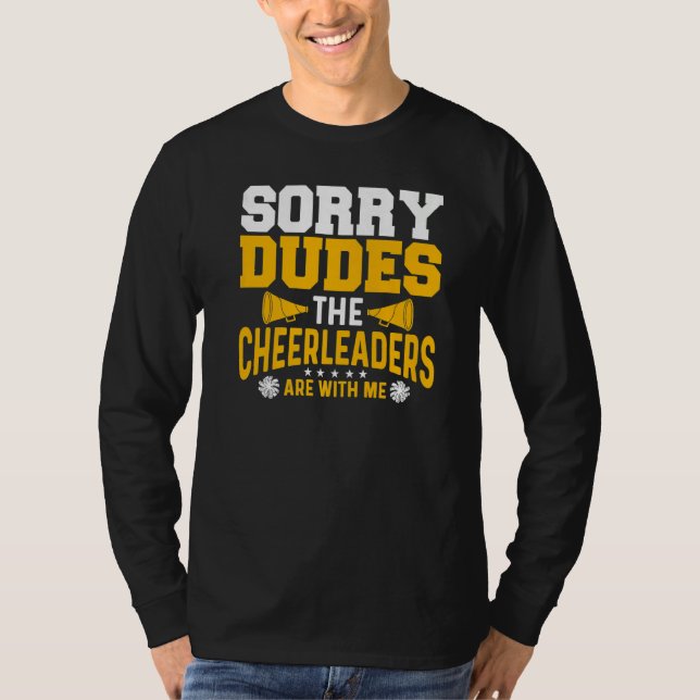 Killars Sorry Tyskar Cheerleaders Är Med Mig Chee T Shirt (Framsida)